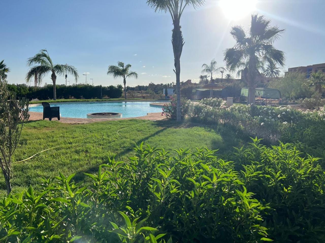 Fabuleux Appartement, Rez De Jardin Au Sein De La Palmeraie Марракеш Экстерьер фото